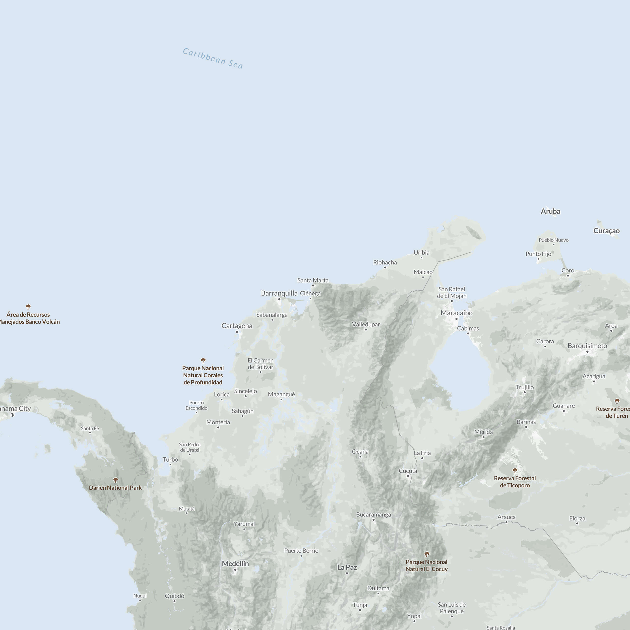 Santa Marta's Strategic Role map